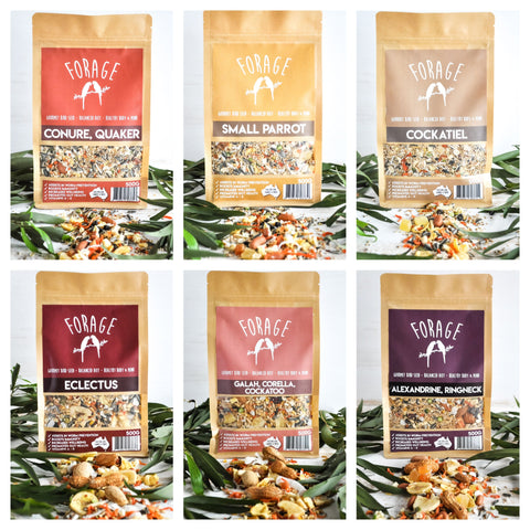 Parrotbox is Now Stocking Forage Gourmet Bird Seed!