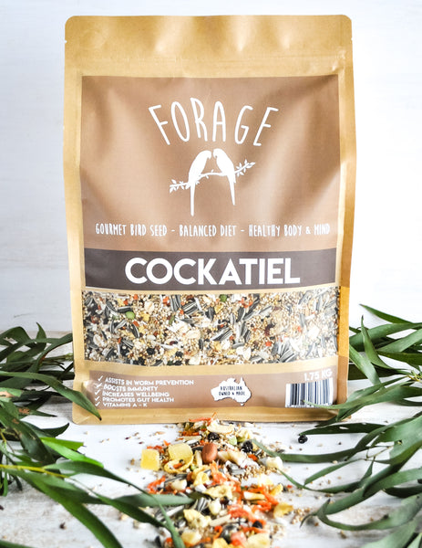 Forage Cockatiel Blend 1.75