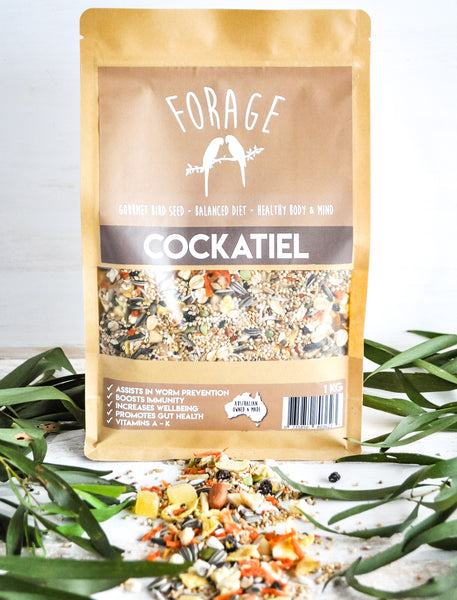 Forage Cockatiel Blend 1kg