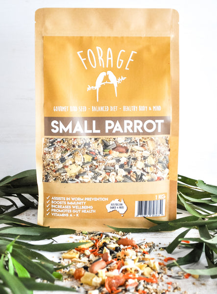 Forage Small Parrot Blend 1kg