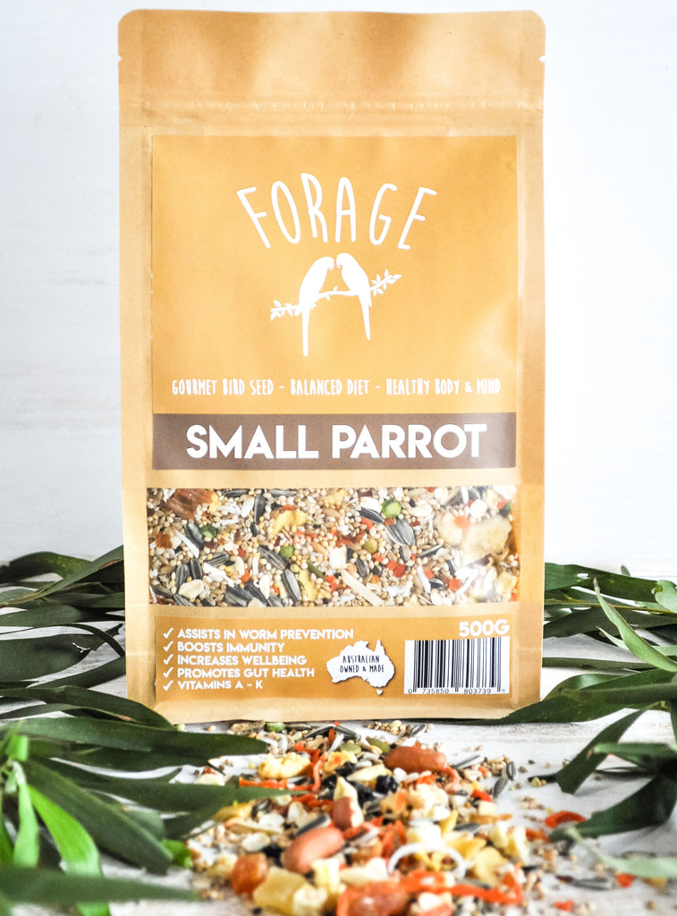 Forage Small Parrot Blend 500g