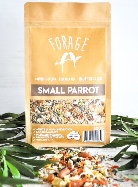 Forage Small Parrot Blend 500g