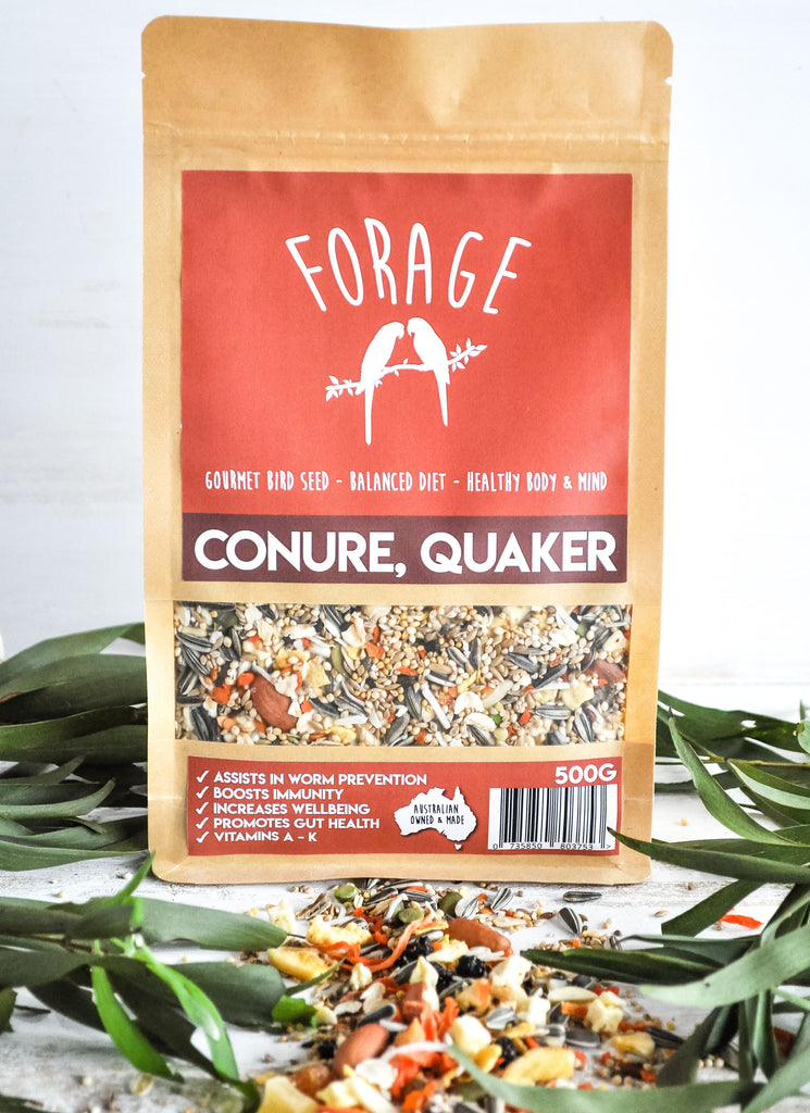 Forage Conure / Quaker Blend 500g