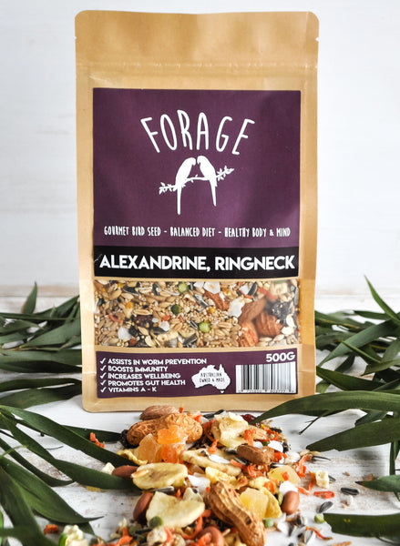 Forage Alexandrine / Ringneck Blend 500g